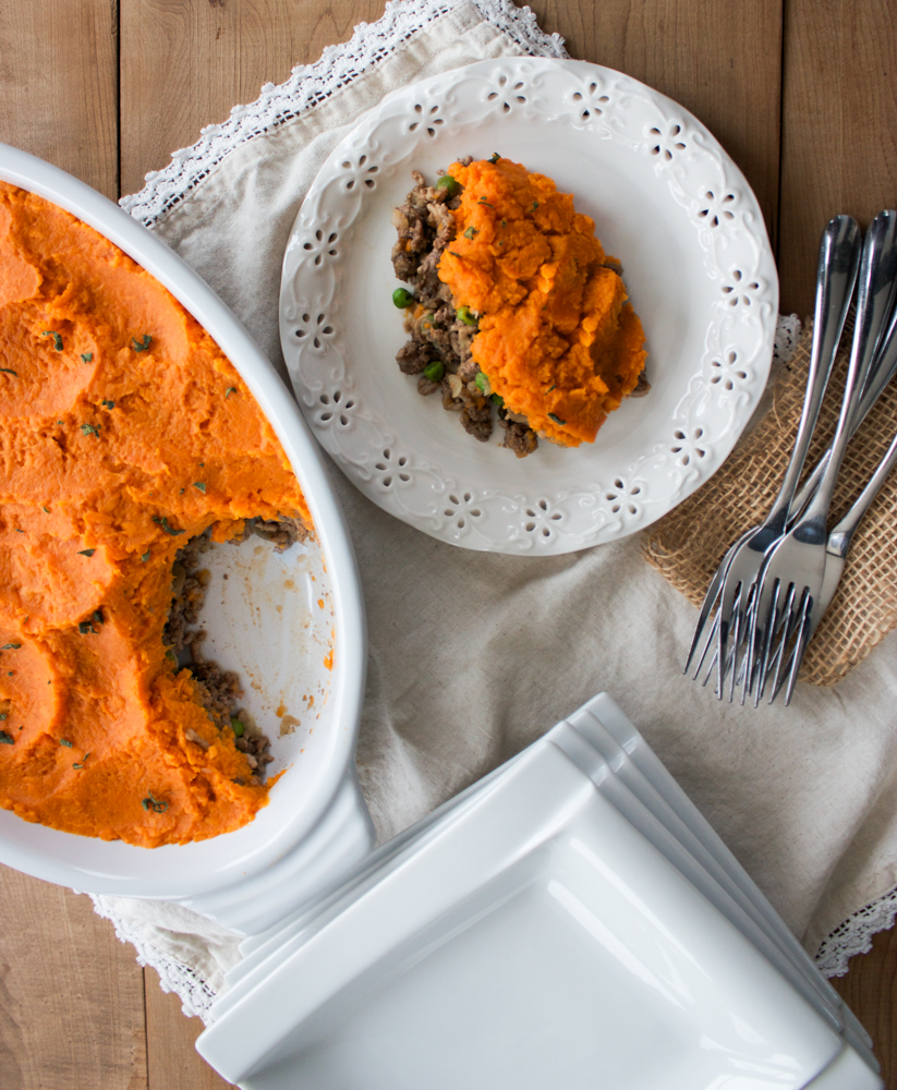 sweet potato shepherd pie