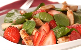 Fat Burning Diet - Strawberry Chicken Salad