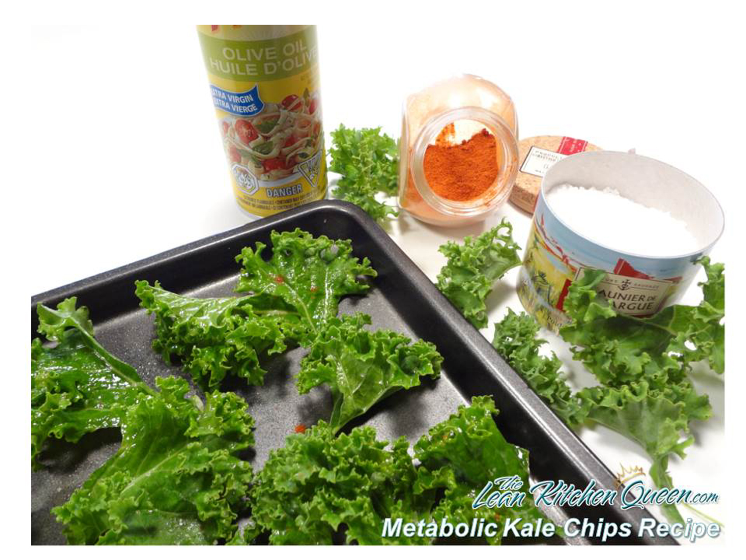 Metabolic Kale Chips Recipe Ingredients