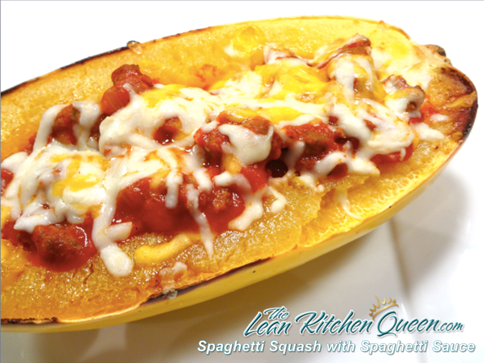 Spaghetti Squash with Sauce Feature