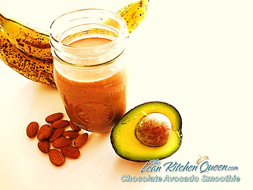 CHOCOLATE-AVOCADO SMOOTHIE 