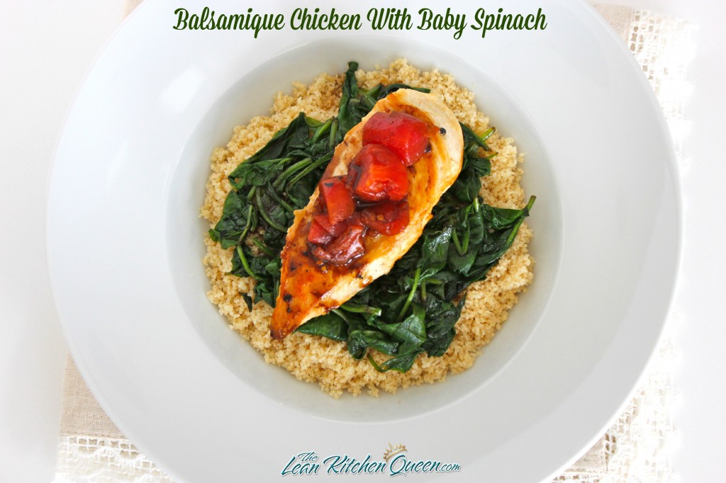 BALSAMIQUE CHICKEN WITH BABY SPINACH2 logo