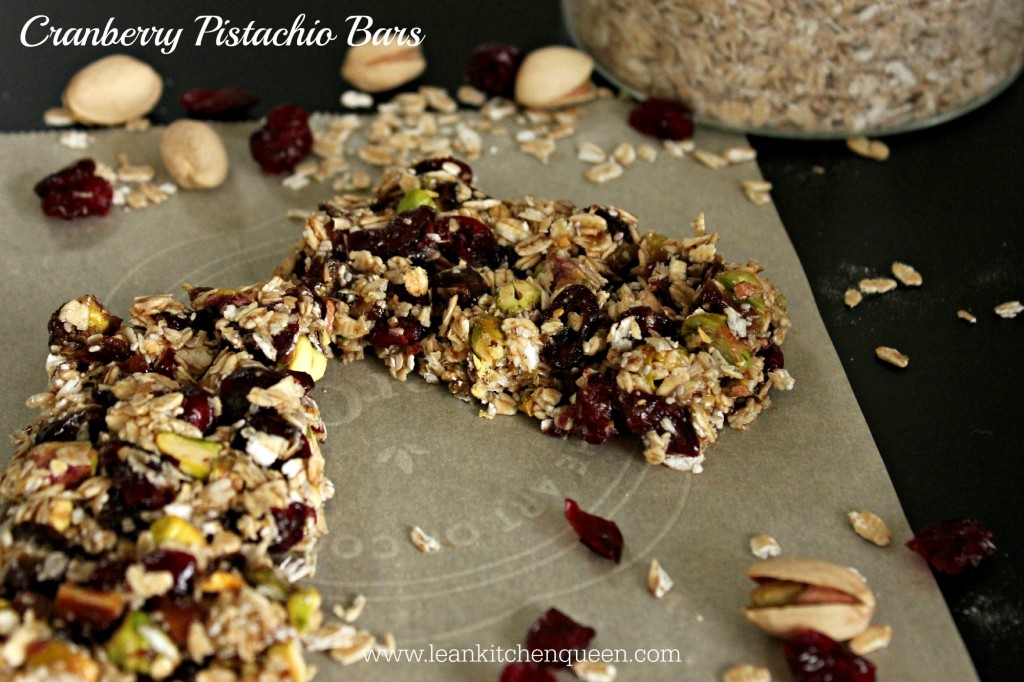 CRANBERRY-PISTACHIO BARS